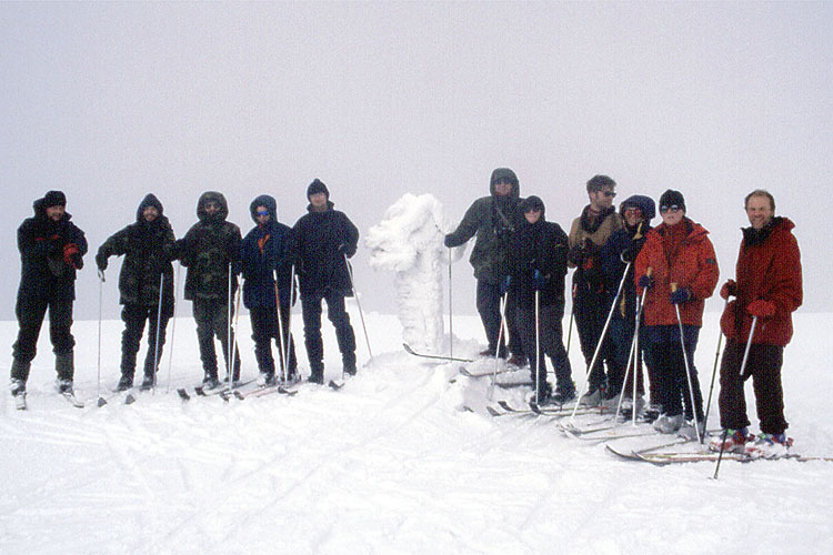 Archiwalia - Wycieczka narciarska w Góry Harghita