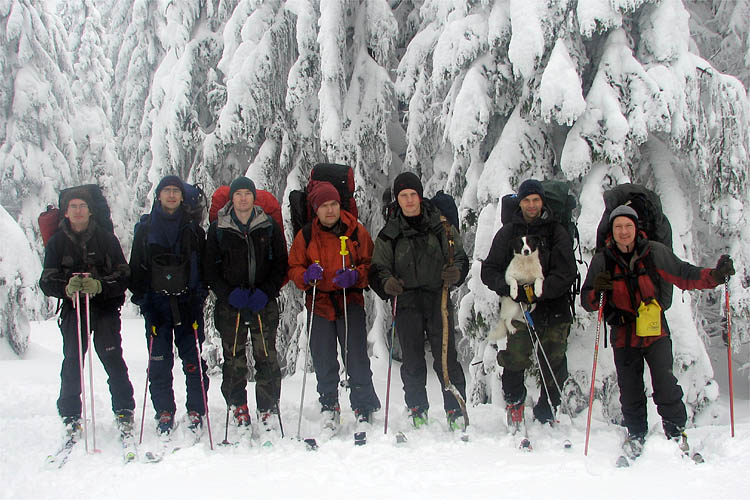Wycieczka narciarska "Na Chom"